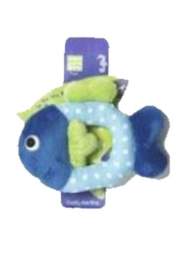 Pet Brands Fish Ring Plush Toy